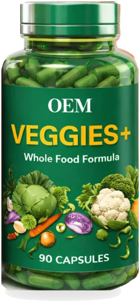 OEM Veggies+ Whole Food Formula 90 capsules