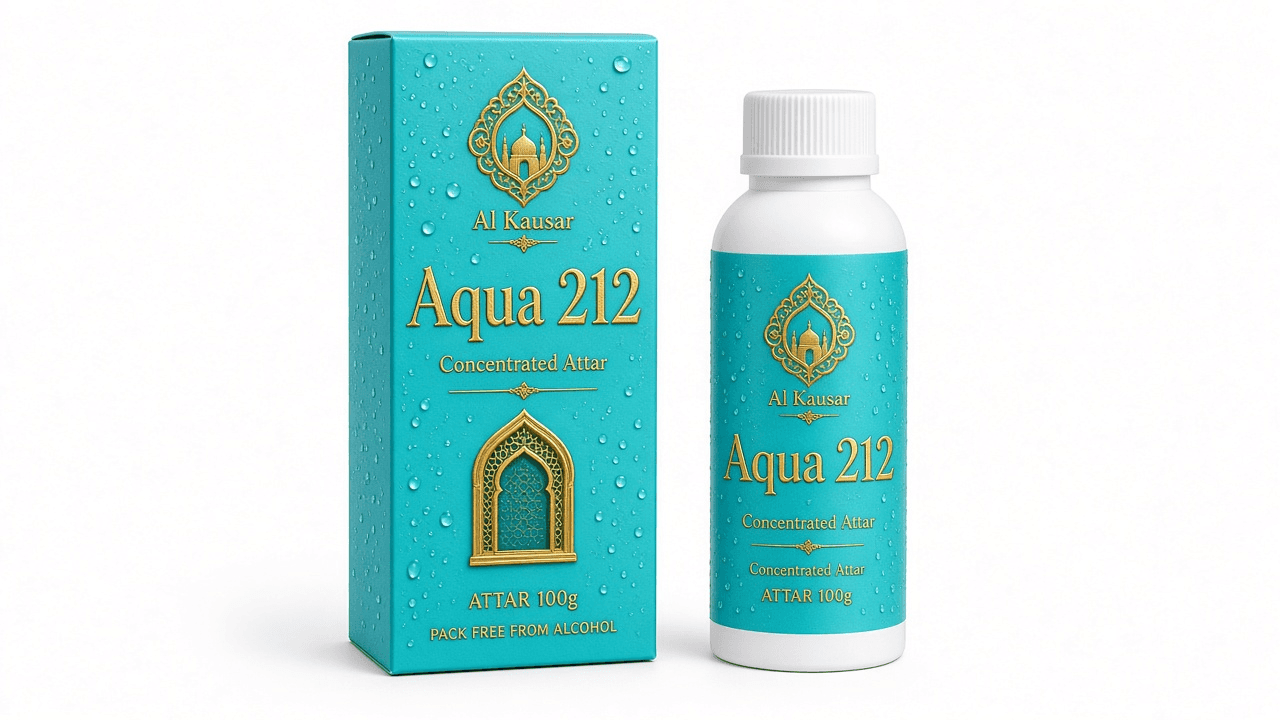 Al Kausar Aqua 212 Concentrated Attar 100 g