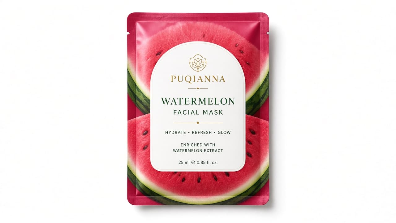 PUQIANNA Watermelon Extract Facial Mask 25 ml