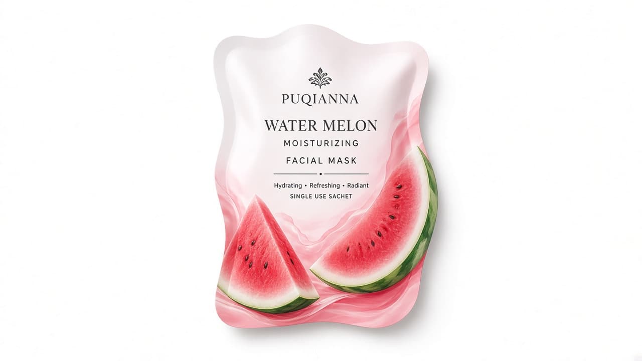 PUQIANNA Watermelon Facial Mask (Wave) 25 ml