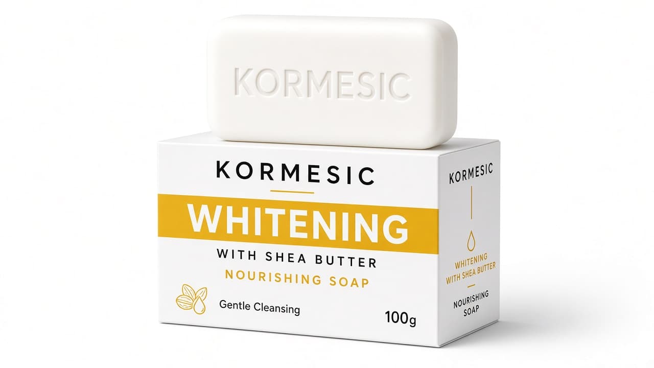 KORMESIC Whitening Shea Butter Soap 100 g