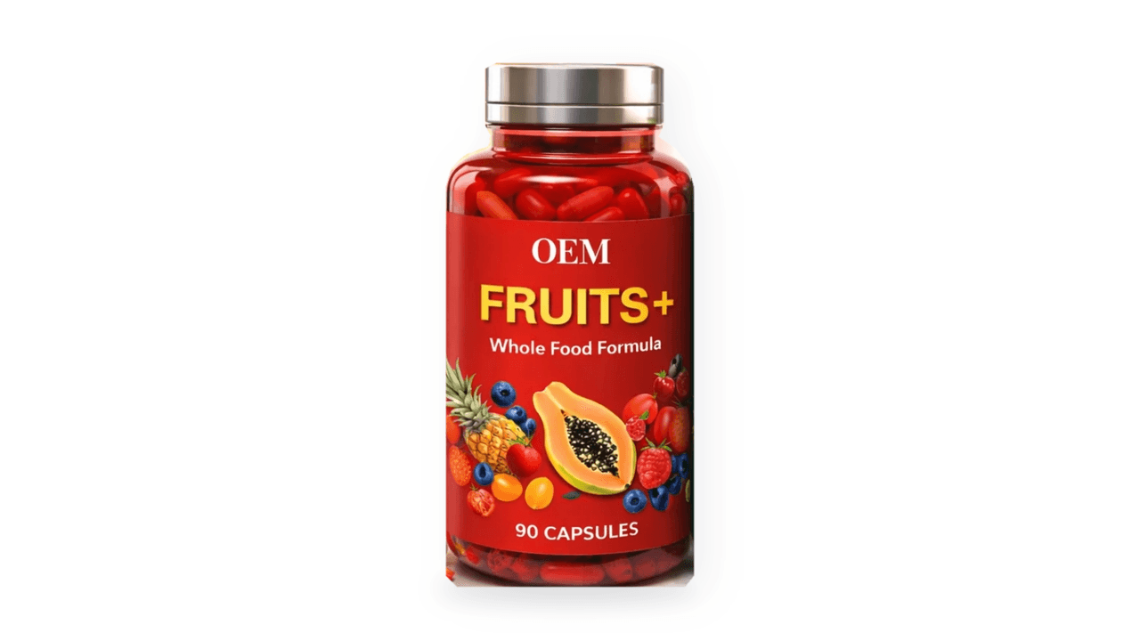 OEM Fruits+ Whole Food Formula 90 capsules