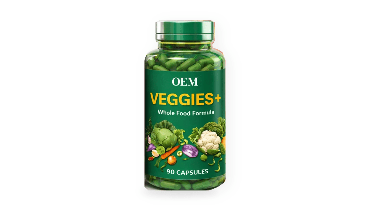 OEM Veggies+ Whole Food Formula 90 capsules